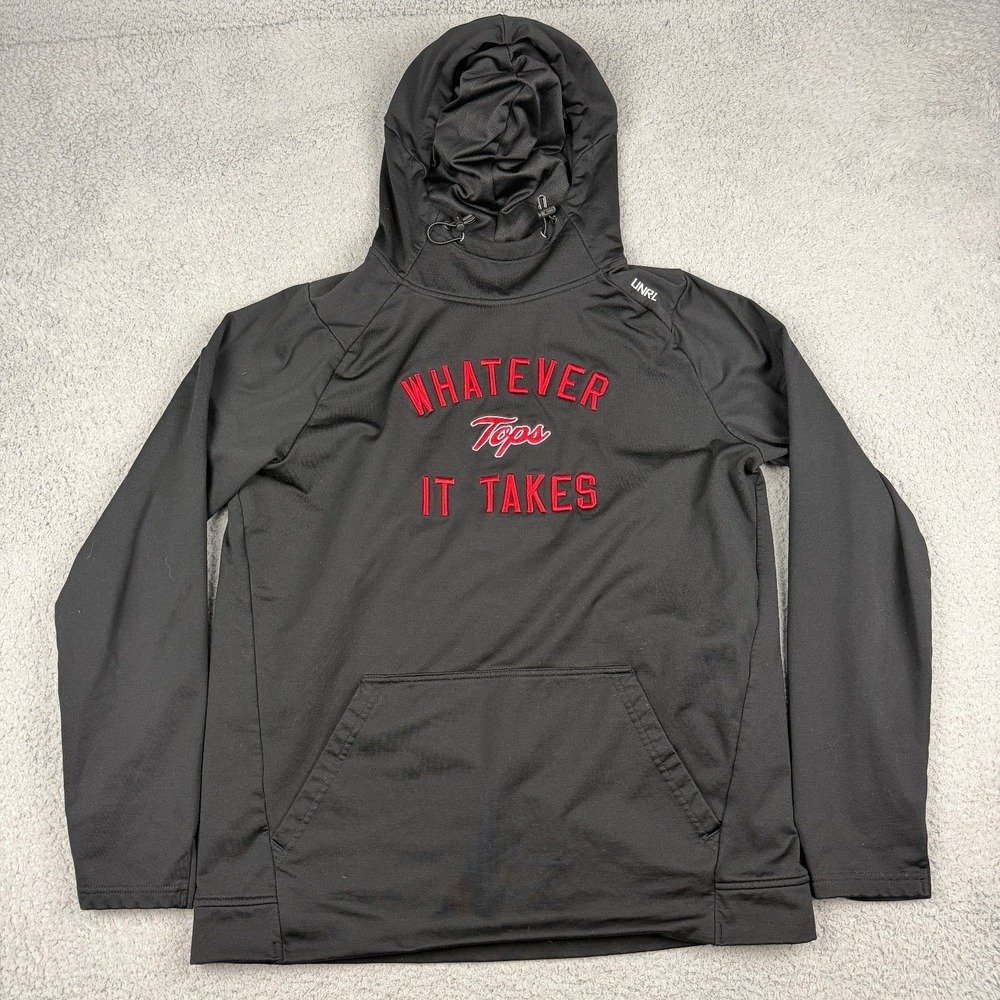 UNRL X WKU Western Kentucky Hilltoppers Hoodie Mens Medium Black Team issued